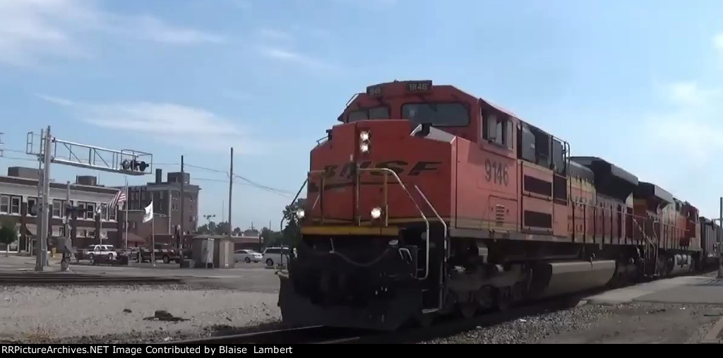 BNSF coal train